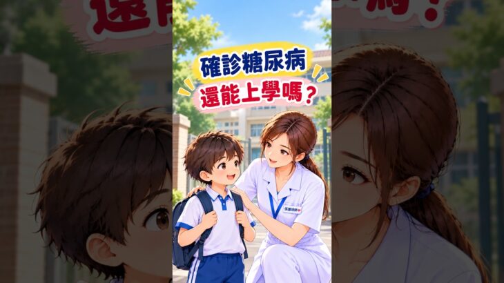 糖尿病孩子，也能安心上學嗎？｜校護這樣說