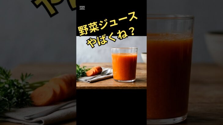 野菜ジュースやばくね？#糖質 ＃糖尿病