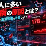 日本人に多い糖尿病の原因とは？正しい知識で生活習慣を改善しよう