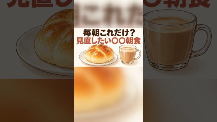 毎朝これだけ？ 糖尿病が気になる人が見直したい「〇〇朝食」